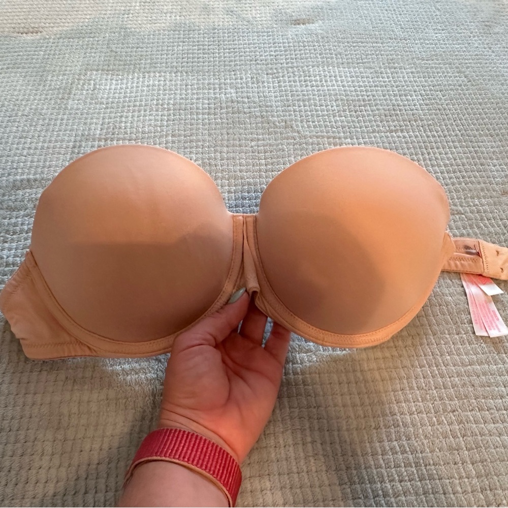 36DD PINK Strapless Bra